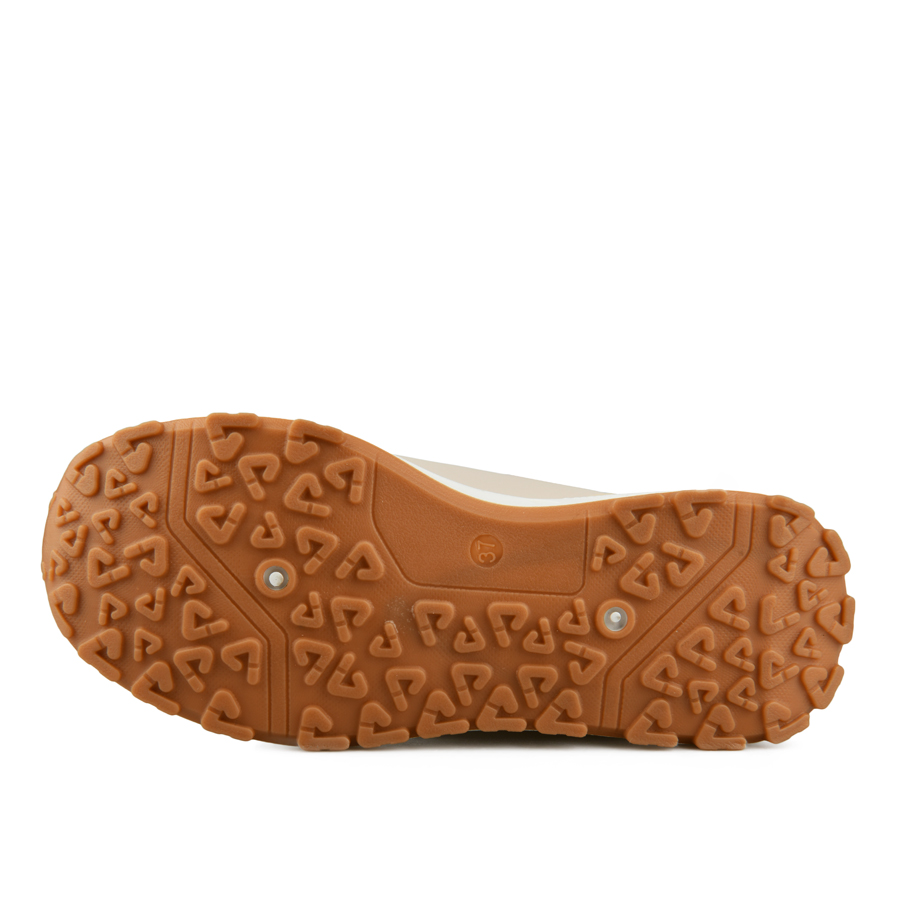 botine damă textil/piele ecologică bej 4