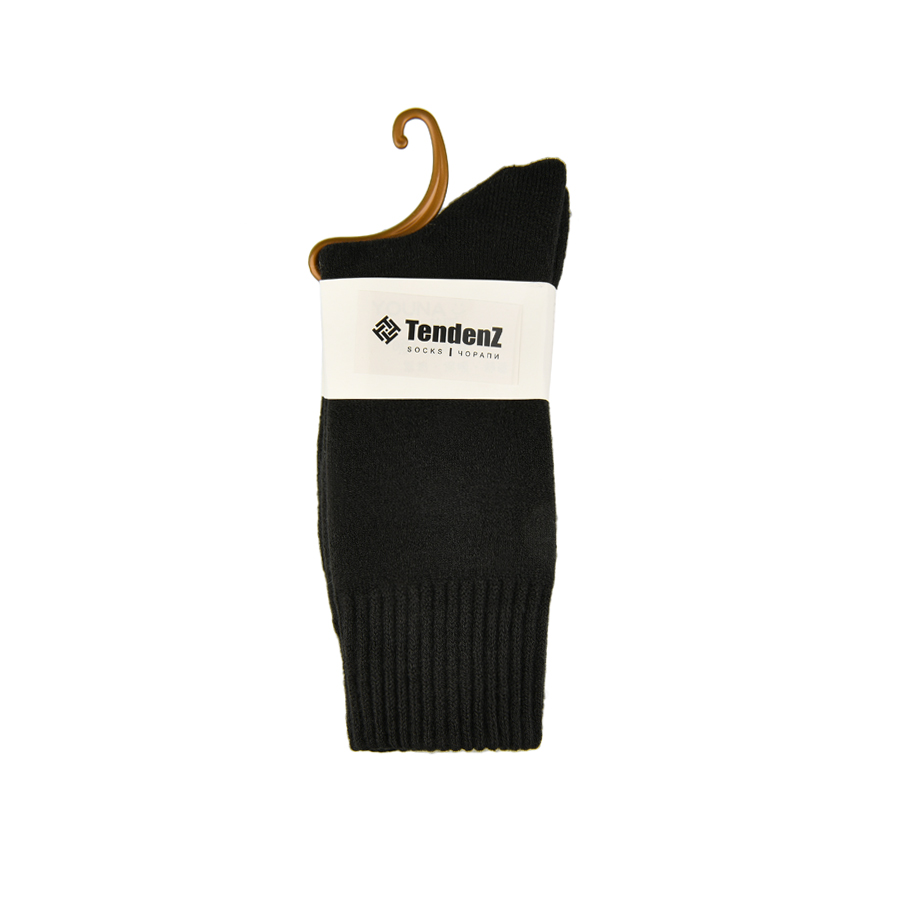 șosete bărbați textil negru 0