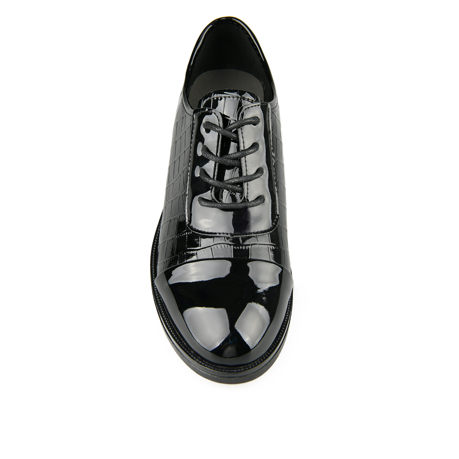 γυναικεία παπούτσια οικολογικό δέρμα μαύρο 1