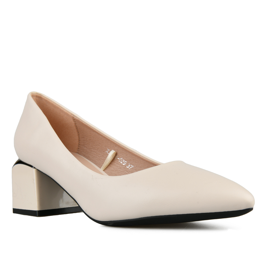 γυναικεία παπούτσια οικολογικό δέρμα μπεζ 1