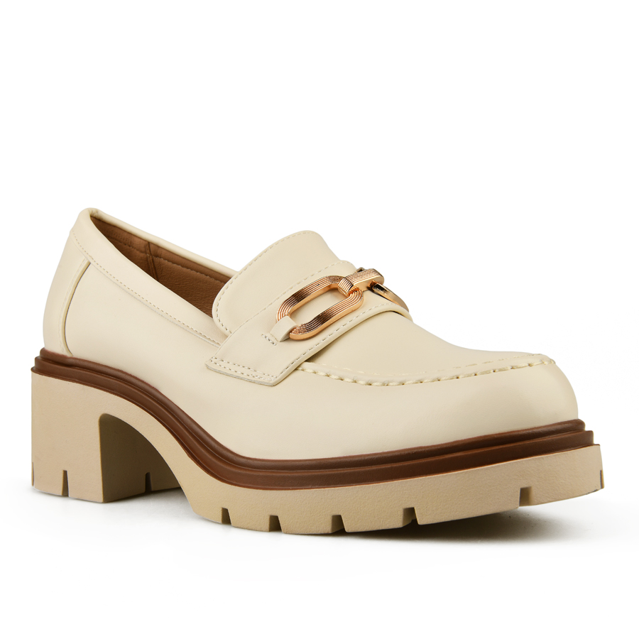 γυναικεία παπούτσια οικολογικό δέρμα μπεζ 2