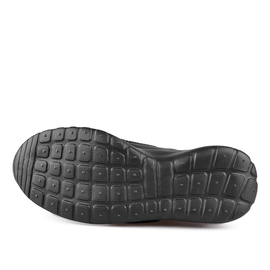 γυναικεία αθλητικά παπούτσια ύφασμα μαύρο 4