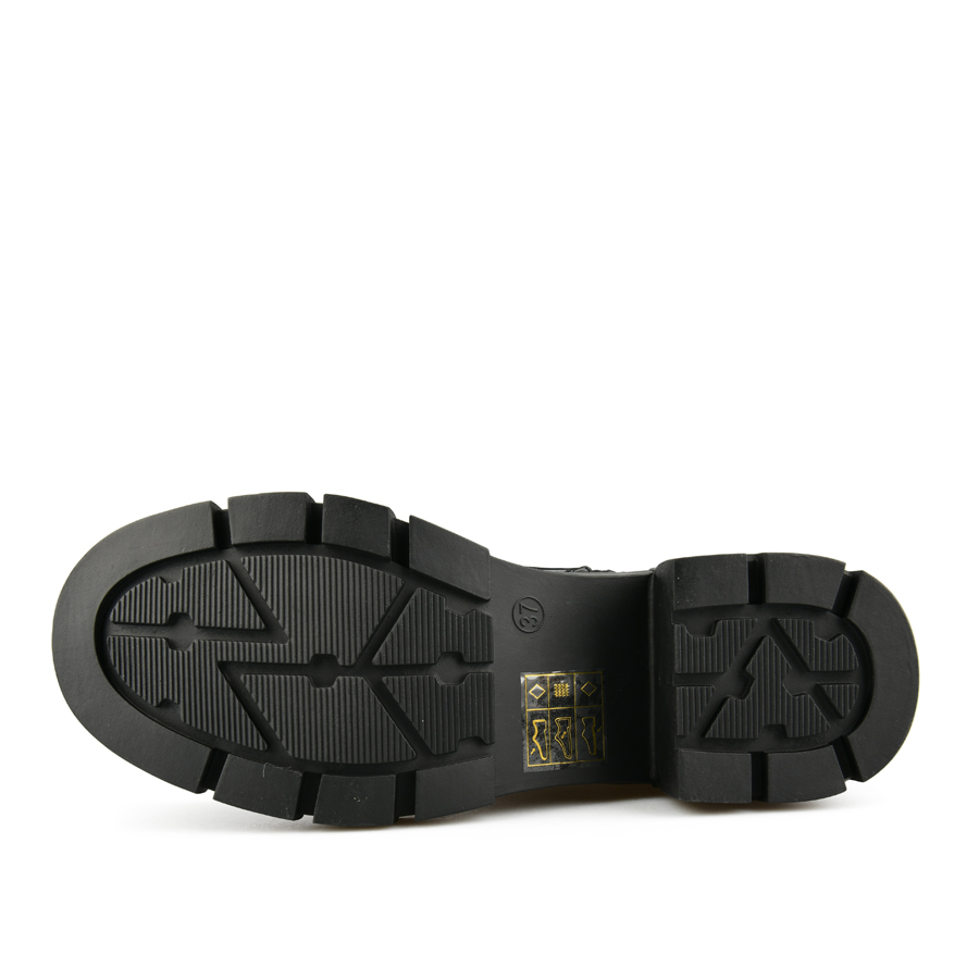 botine damă piele ecologică negru 4