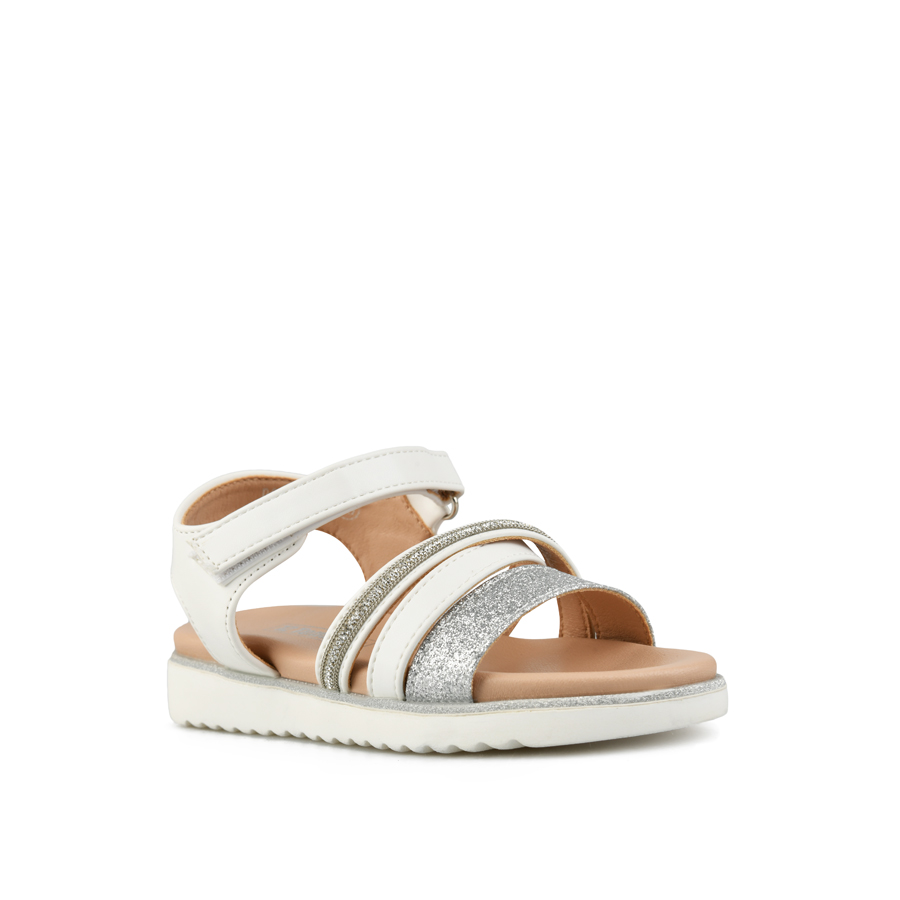 детски сандали еко кожа бели 1