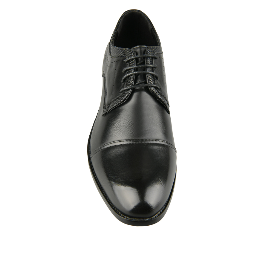 ανδρικά παπούτσια οικολογικό δέρμα μαύρο 2