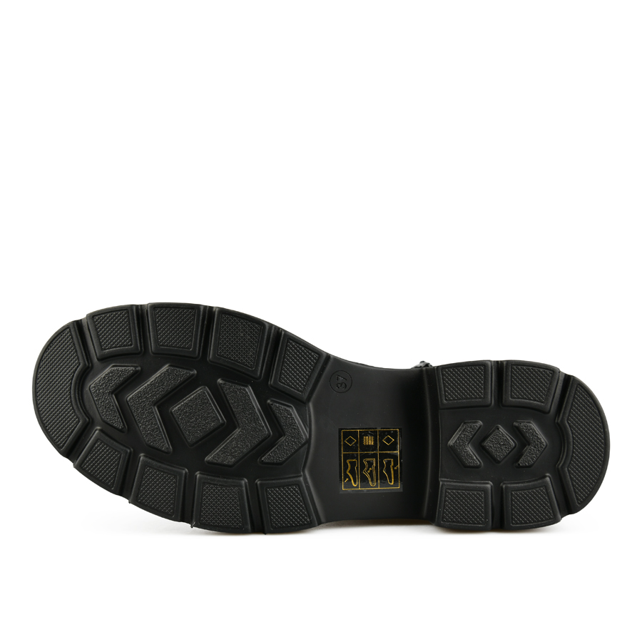 botine damă piele ecologică negru 4