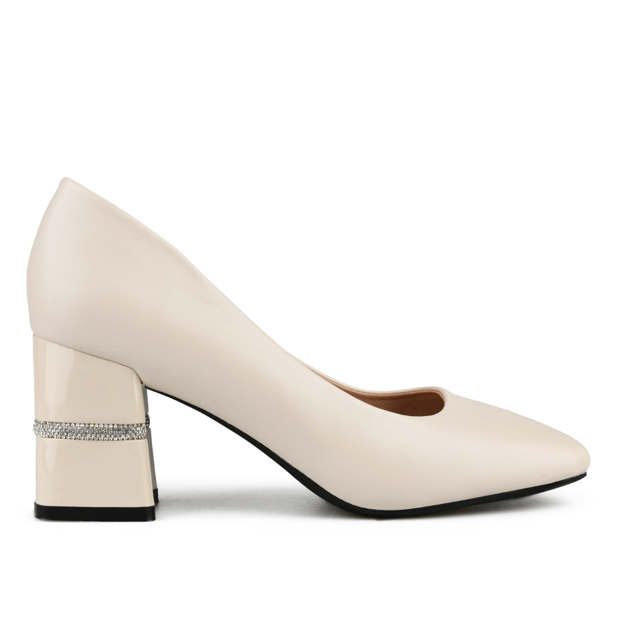 дамски обувки еко кожа бежови 0