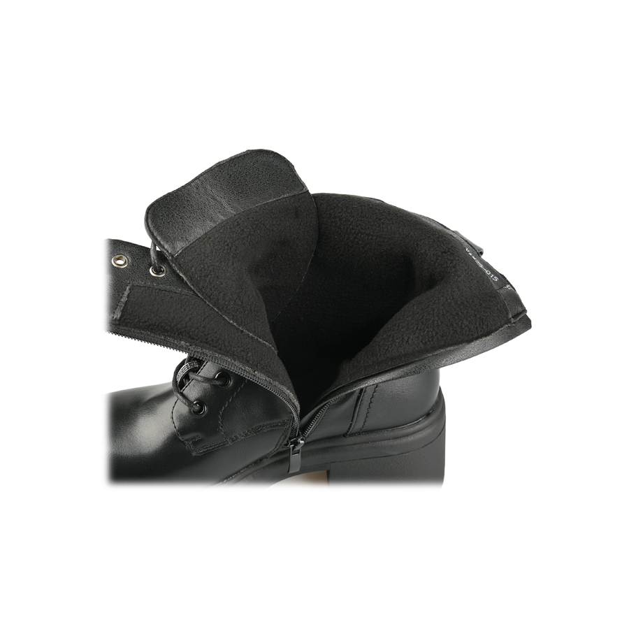 botine damă piele ecologică negru 5