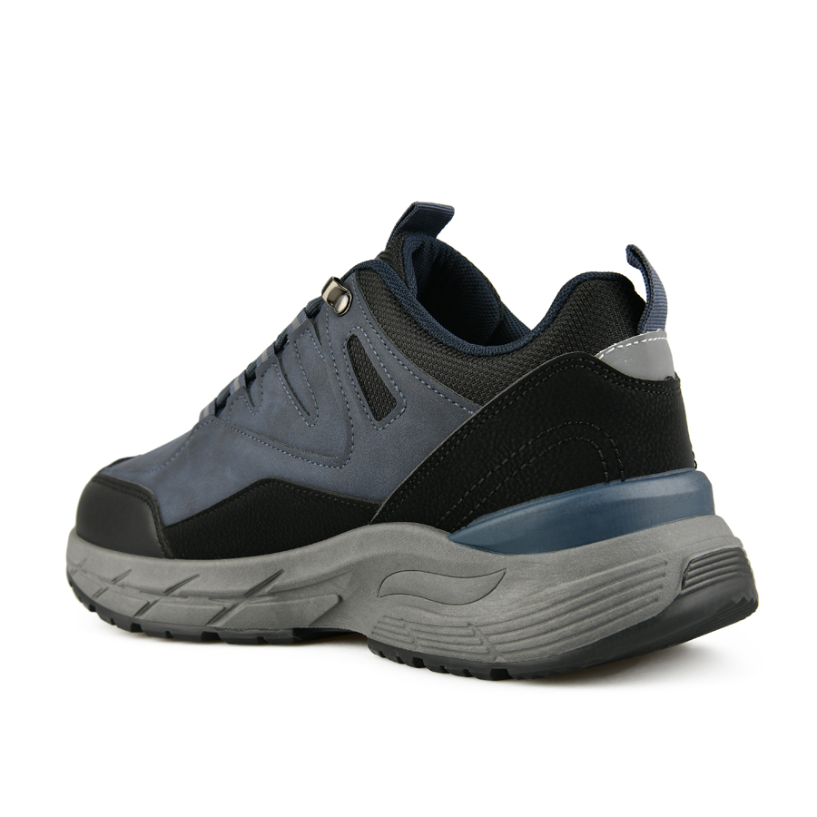 ανδρικά sneakers οικολογικό δέρμα σκούρο μπλε 3