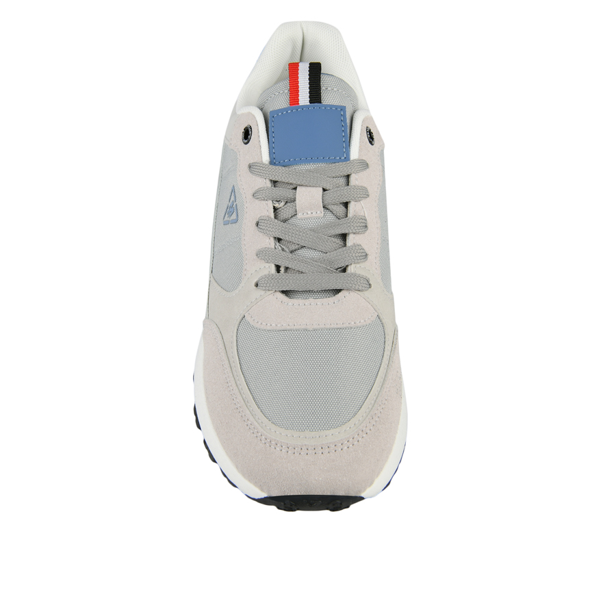 ανδρικά sneakers ύφασμα/οικολογικό δέρμα γκρί 2