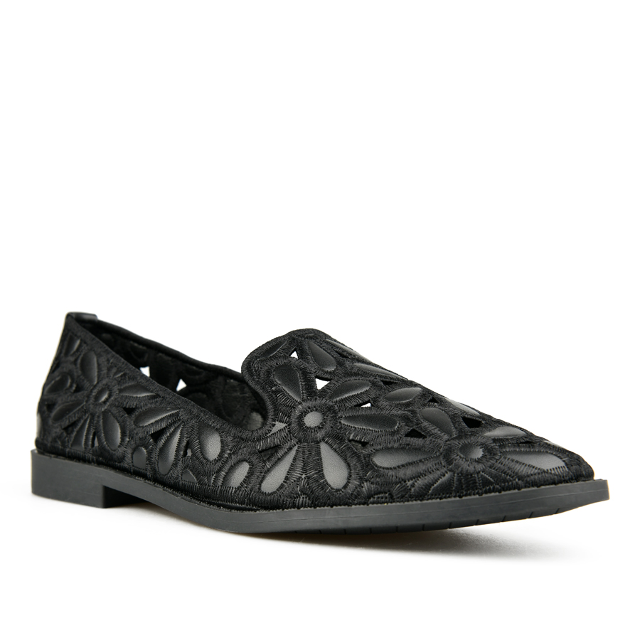 дамски обувки еко кожа черни 1