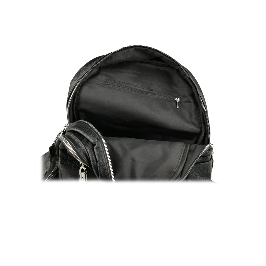 rucsac damă piele ecologică negru 2