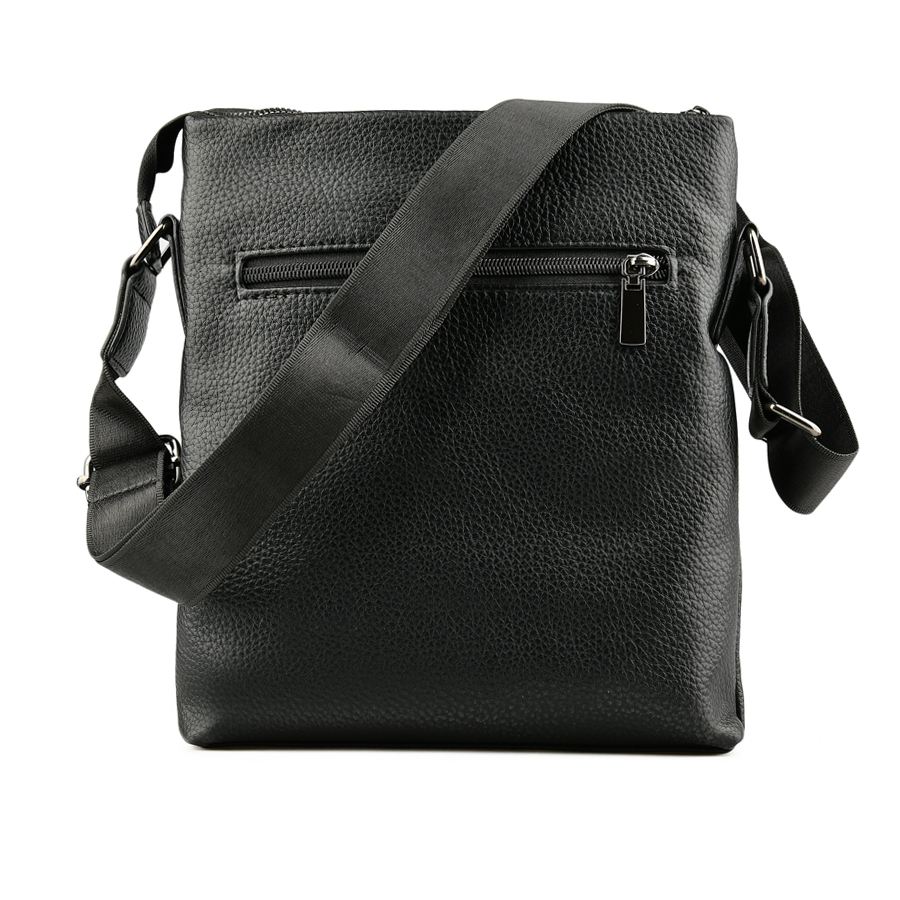 geantă bărbați piele naturală negru 1