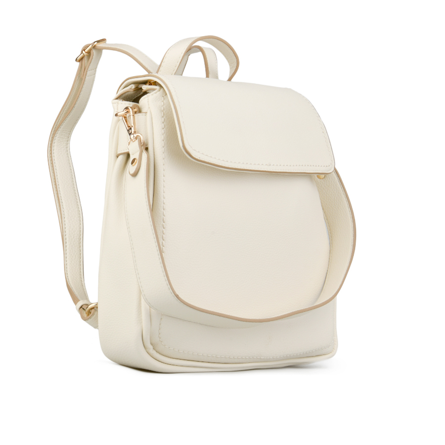 дамска раница еко кожа бяла 0