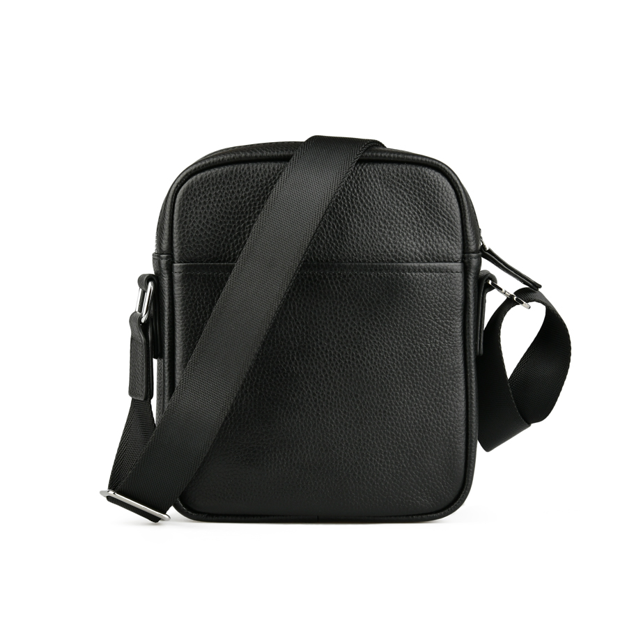 geantă bărbați piele naturală negru 1