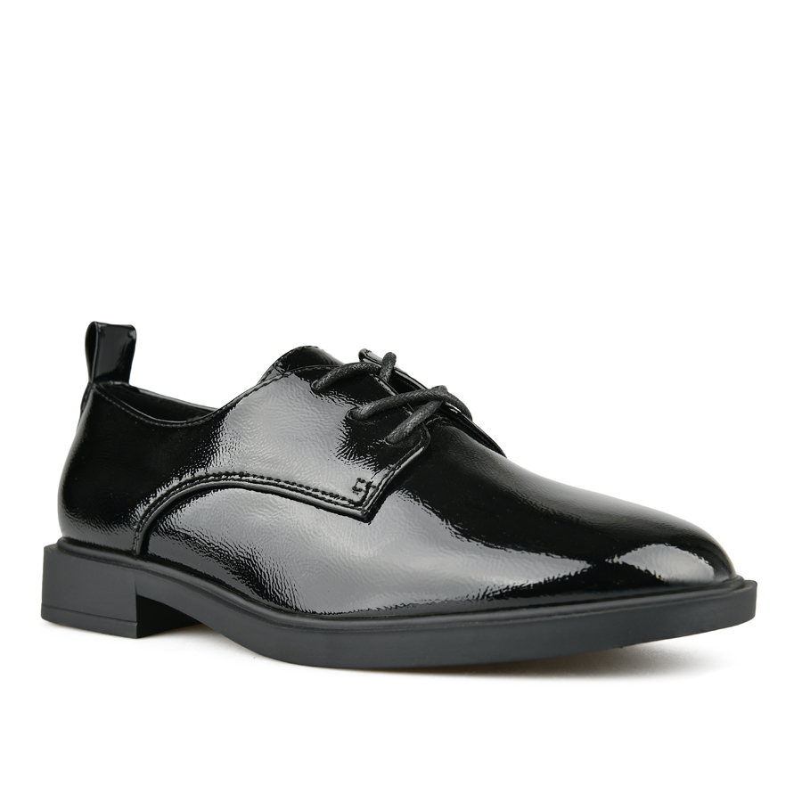 γυναικεία παπούτσια οικολογικό δέρμα μαύρο 2