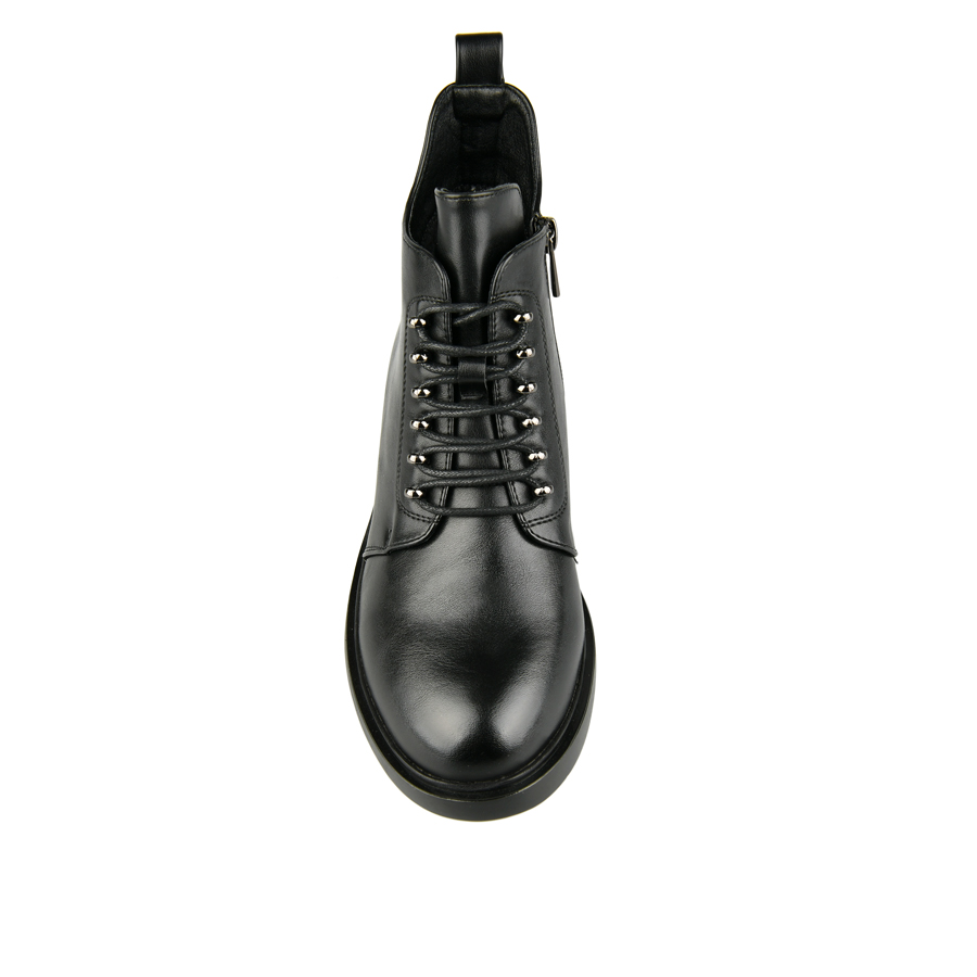 дамски боти еко кожа черни 2