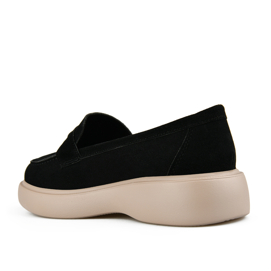 γυναικεία παπούτσια ύφασμα μαύρο 3