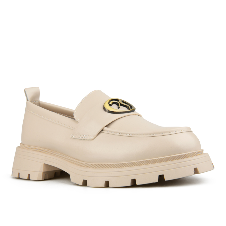 γυναικεία παπούτσια οικολογικό δέρμα μπεζ 2