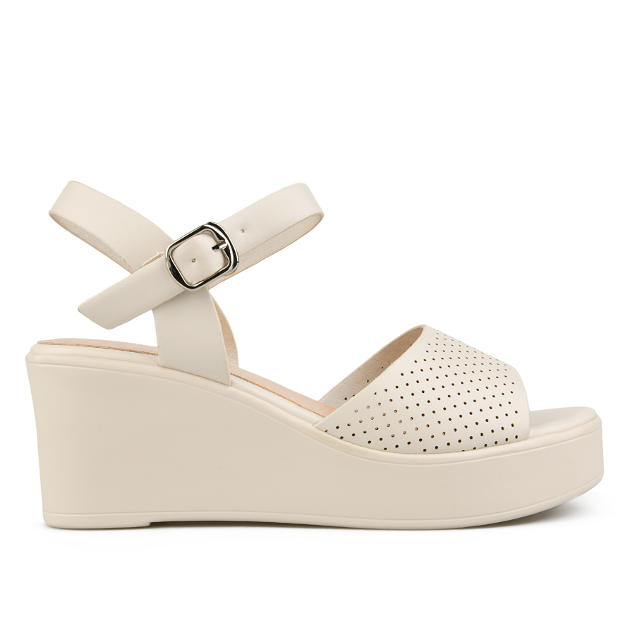 γυναικεία σανδάλια οικολογικό δέρμα μπεζ 0