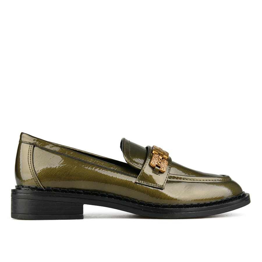 γυναικεία παπούτσια οικολογικό δέρμα σκούρο πράσινα 0