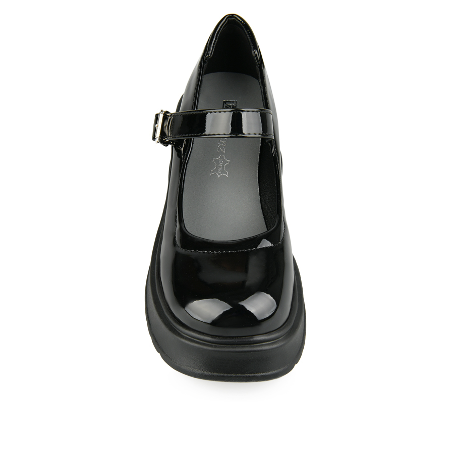 дамски обувки еко кожа черни 1