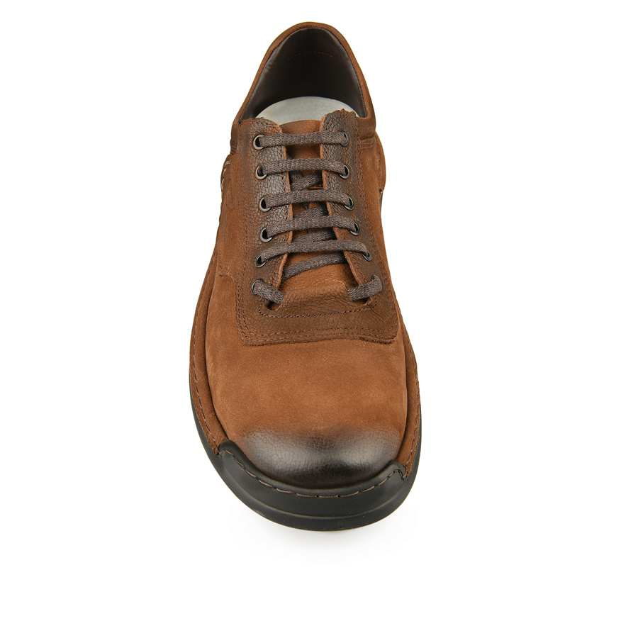 мъжки обувки естествена кожа кафяви 2