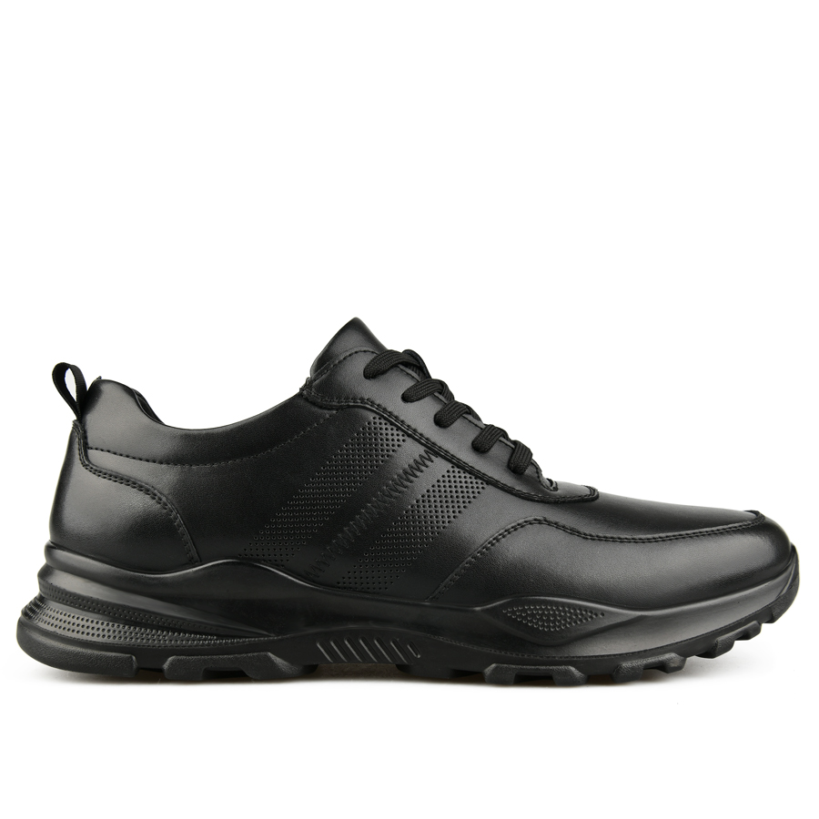pantofi bărbați piele naturală negru 0