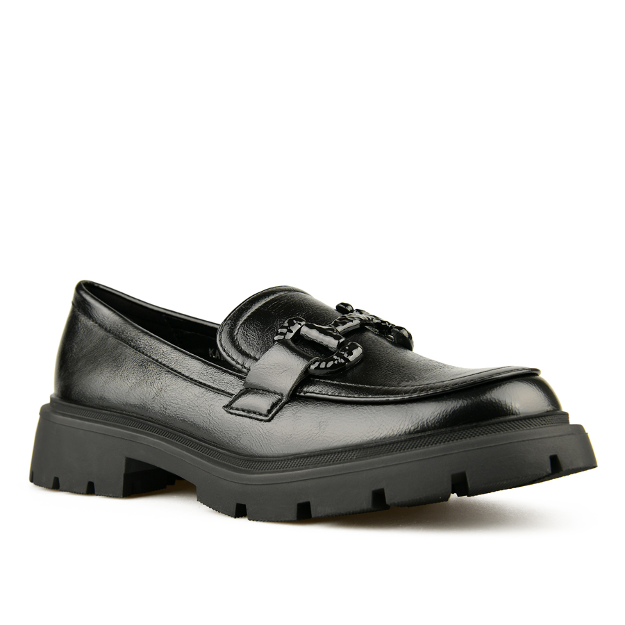 pantofi damă piele ecologică negru 2