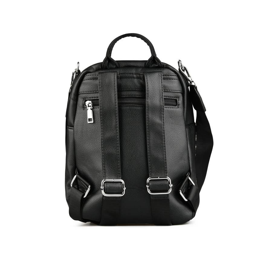 rucsac damă piele ecologică negru 1