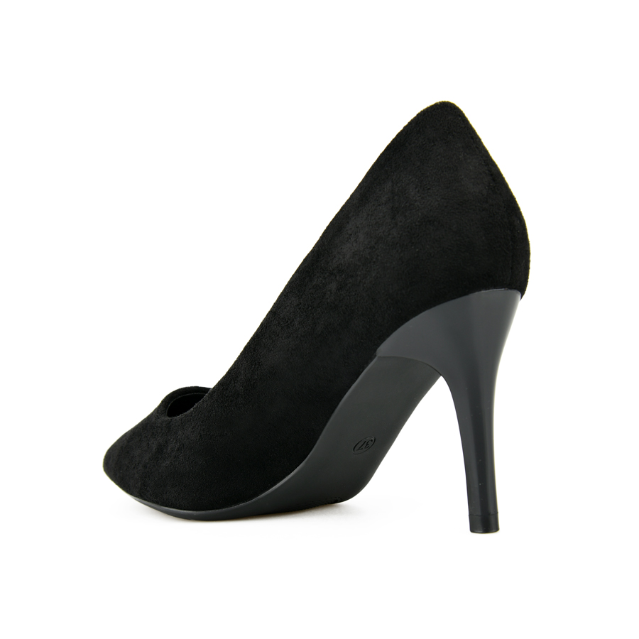 γυναικεία παπούτσια ύφασμα μαύρο 2