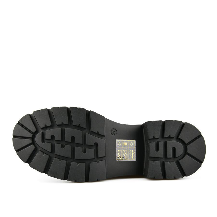 γυναικεία μποτάκια οικολογικό δέρμα μαύρο 4