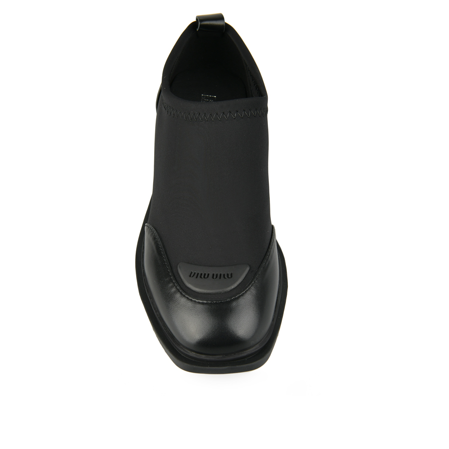 γυναικεία παπούτσια οικολογικό δέρμα μαύρο 1