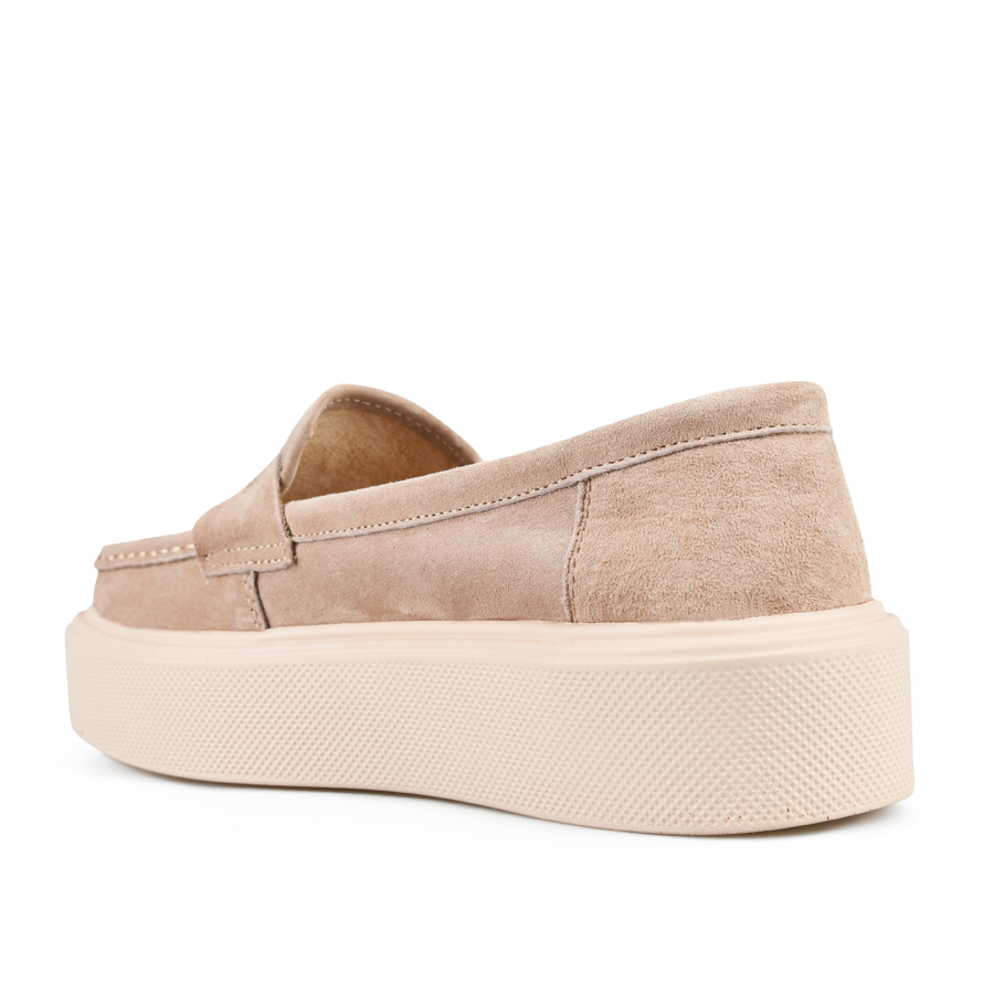 дамски обувки естествена кожа бежови 3