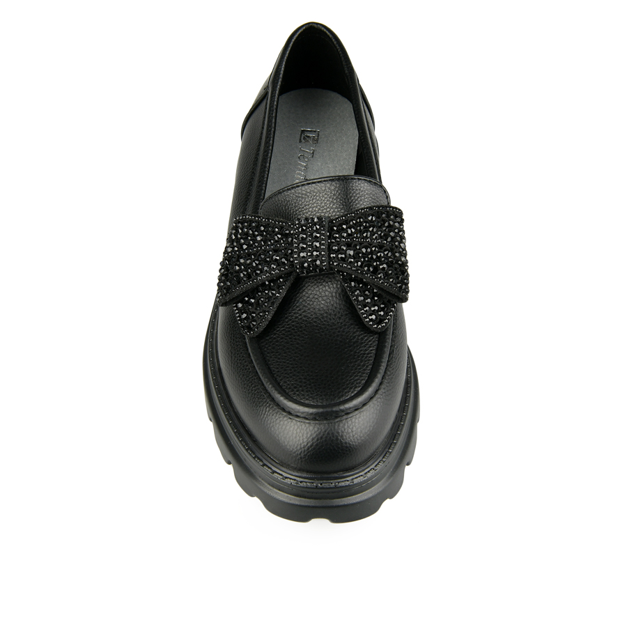 pantofi damă piele ecologică negru 2
