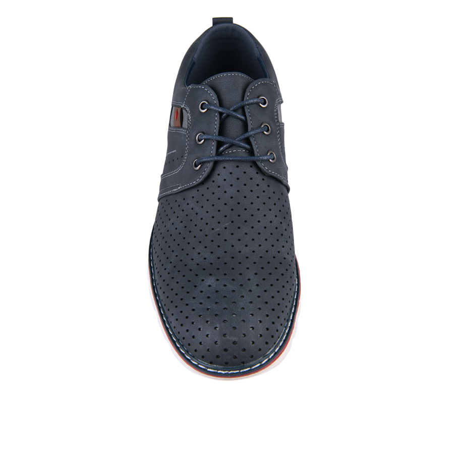 мъжки обувки еко кожа сини 1