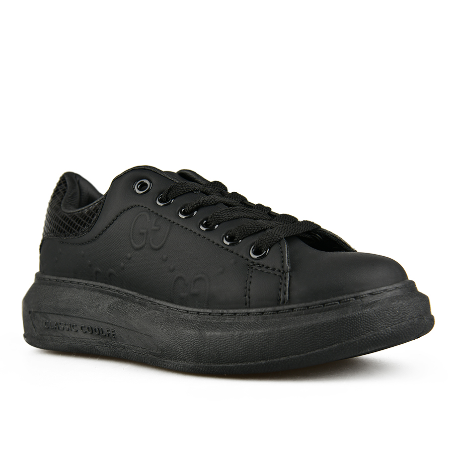 teniși damă piele ecologică negru 1