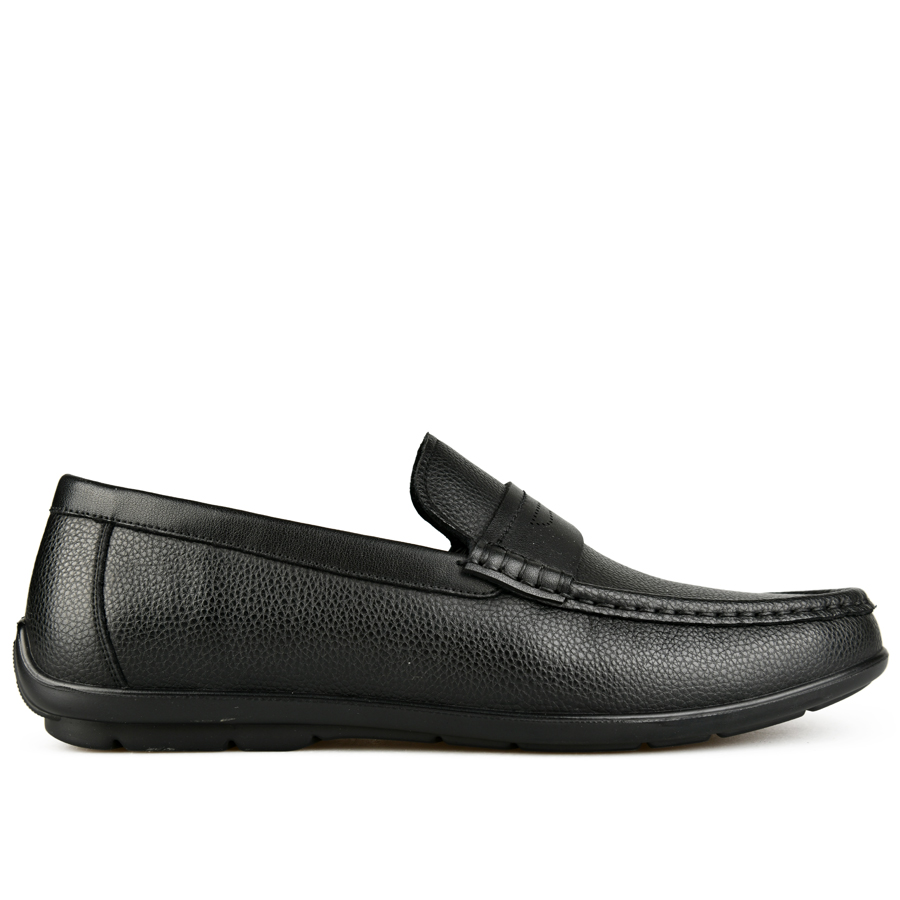 ανδρικά παπούτσια φυσικό δέρμα μαύρο 0