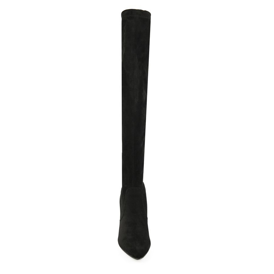cizme damă textil negru 2