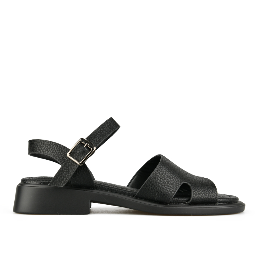 γυναικεία σανδάλια οικολογικό δέρμα μαύρο 0