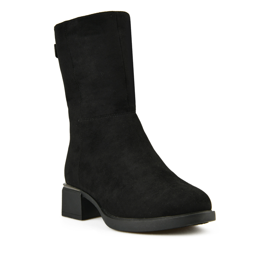 cizme damă textil negru 1