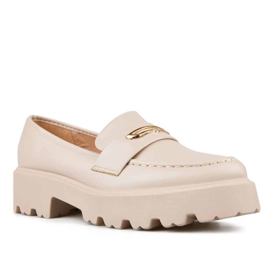 γυναικεία παπούτσια οικολογικό δέρμα μπεζ 2