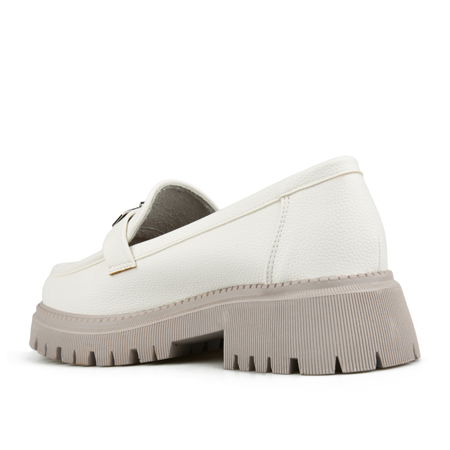 γυναικεία παπούτσια οικολογικό δέρμα λευκά 3