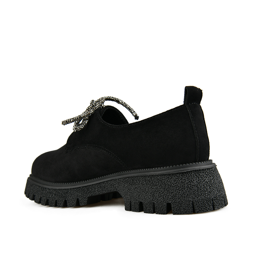 дамски обувки текстил черни 3