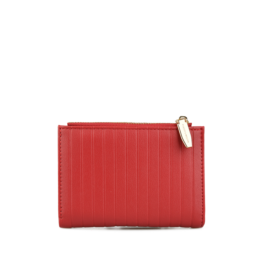 γυναικείο πορτοφόλι οικολογικό δέρμα κόκκινο 1