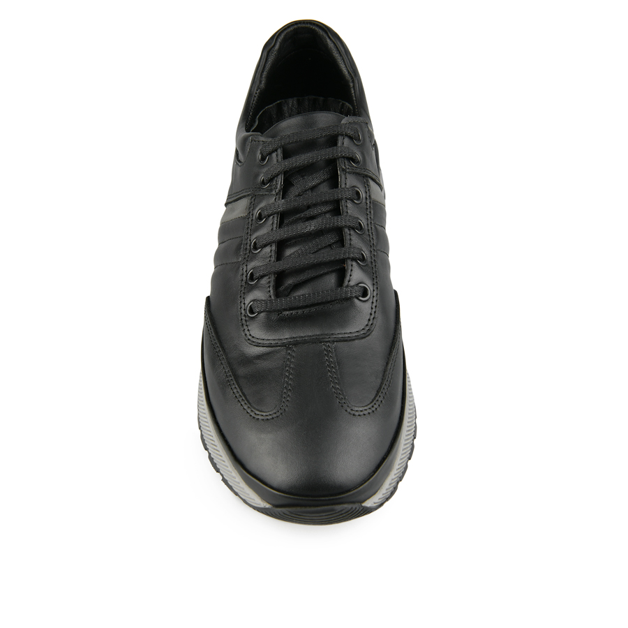 мъжки обувки естествена кожа черни 2