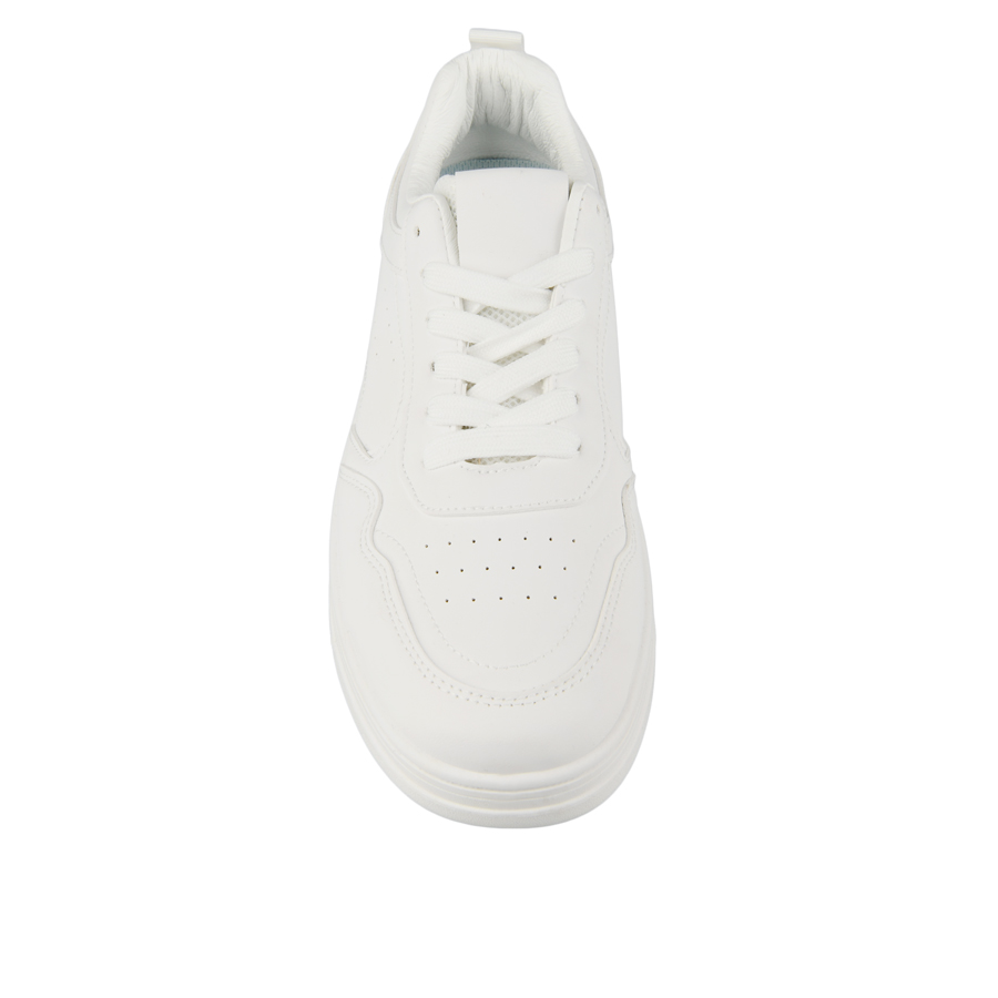 ανδρικά sneakers οικολογικό δέρμα λευκά 1