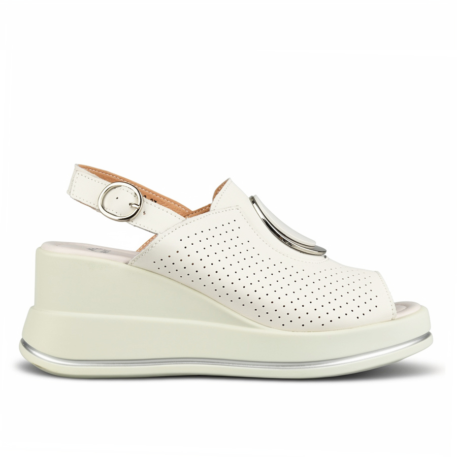 γυναικεία σανδάλια φυσικό δέρμα μπεζ 0