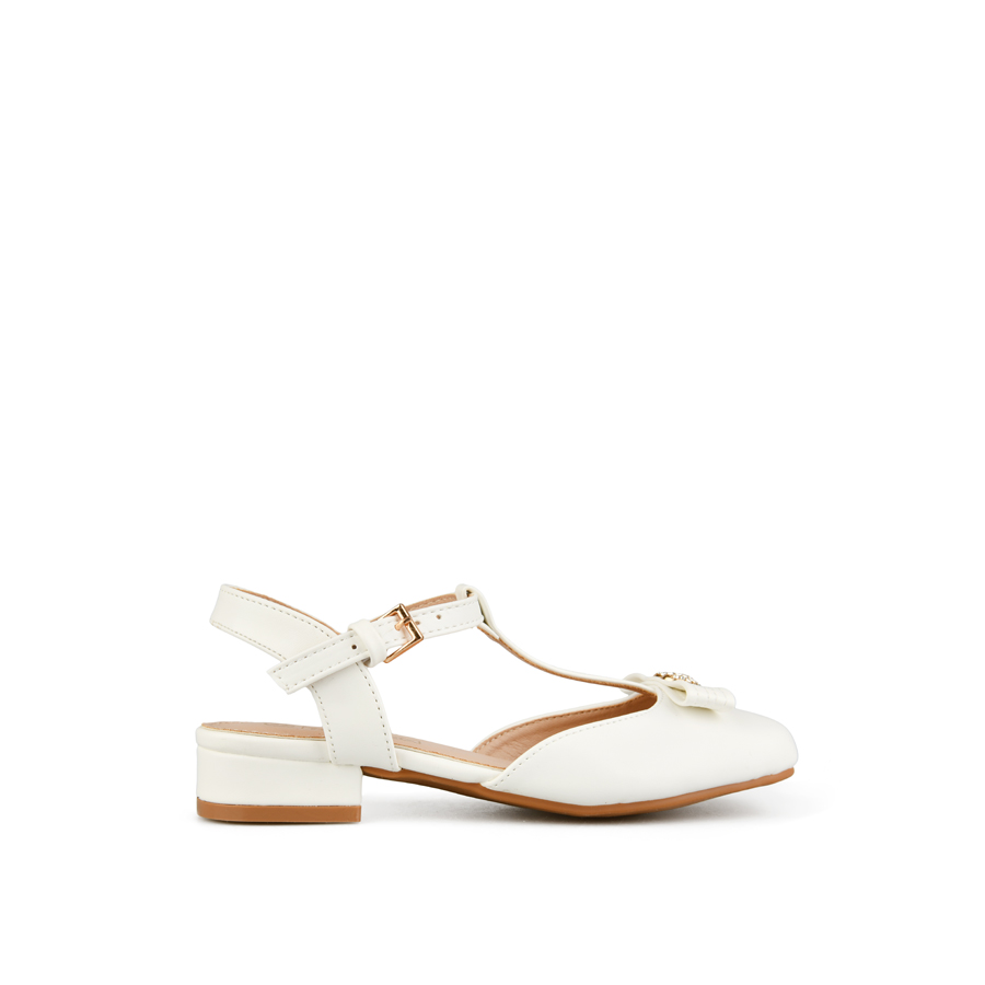 παιδικά σανδάλια οικολογικό δέρμα λευκά 0