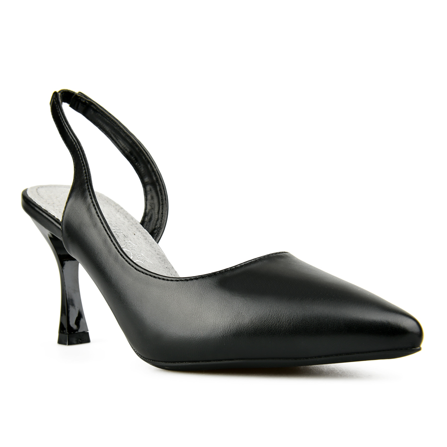 γυναικεία σανδάλια οικολογικό δέρμα μαύρο 1